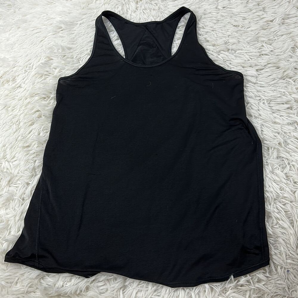 Lululemon Essential Tank Pleated *Jersey Black